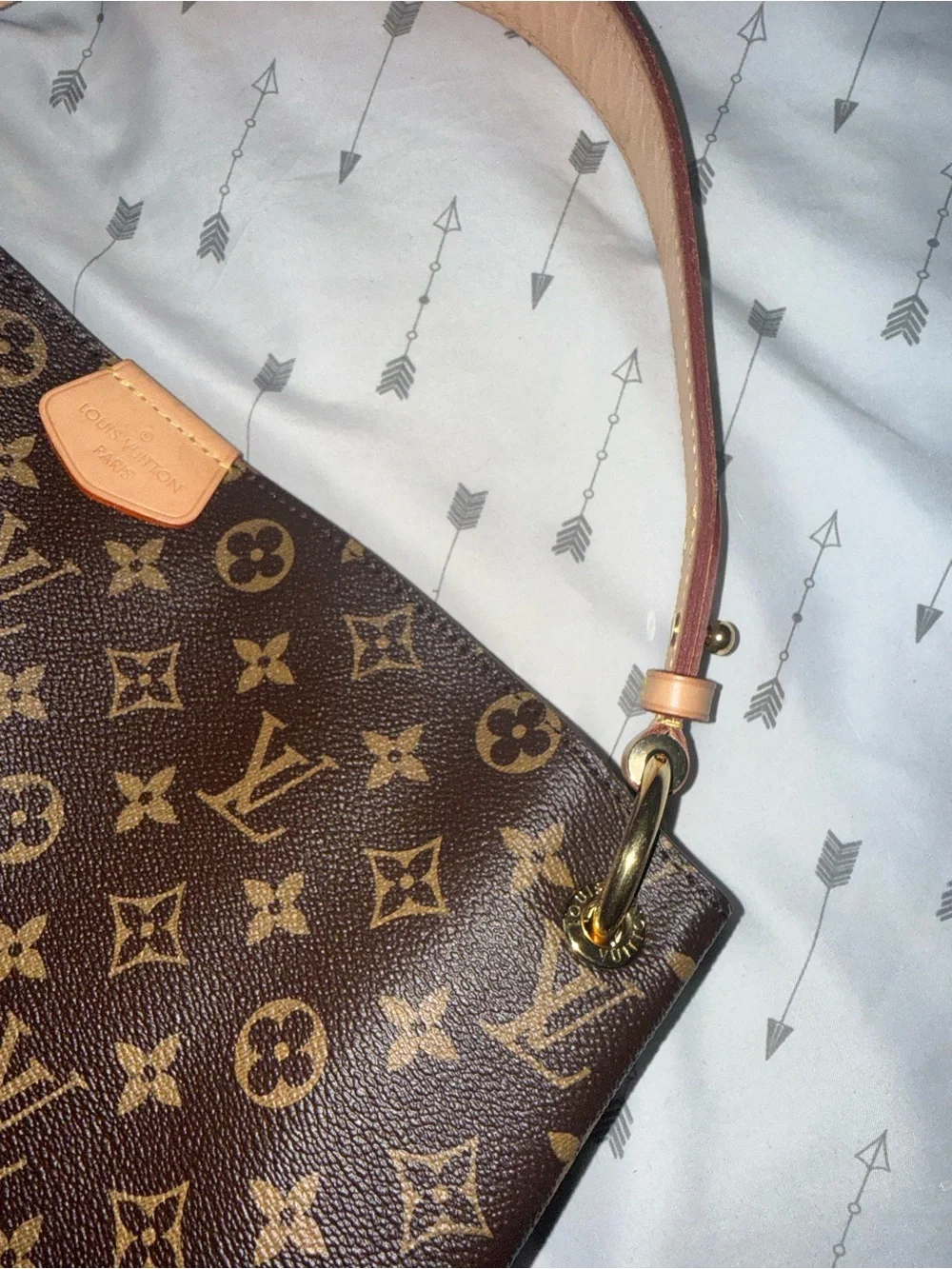 Louis Vuitton Sully PM Monogram Canvas Shoulder Bag - Picture 9 of 9